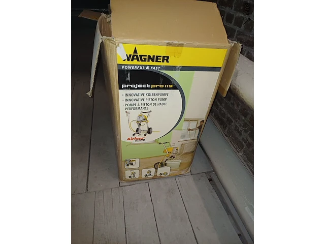 Lot 1008 - verrijdbare wagner verfmenger - afbeelding 1 van  4