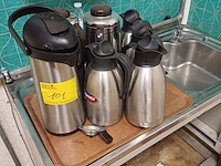Lot 101 - blender en thermossen. 8 stuks - afbeelding 1 van  3