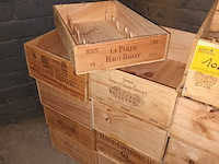 Lot 102 - houten wijnkistjes. 18 stuks - afbeelding 3 van  3