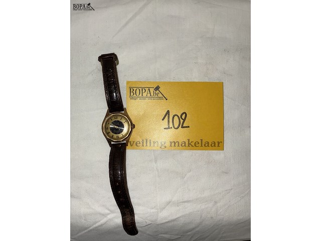 Lot 102 - polshorloge anker deluxe - afbeelding 1 van  3