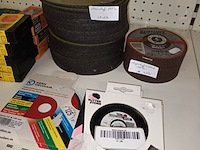 Lot 102 - schijven, zaagbladen en alarmen. 100 stuks - afbeelding 2 van  7