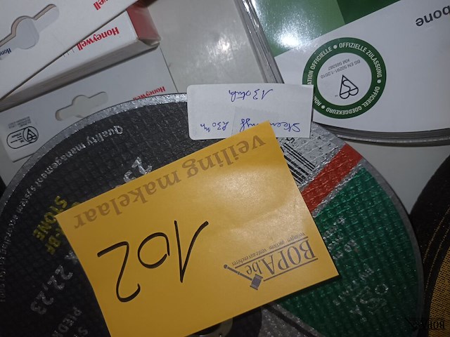 Lot 102 - schijven, zaagbladen en alarmen. 100 stuks - afbeelding 7 van  7