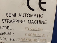 Lot 1025 - semi-automatische omsnoeringsmachine - afbeelding 2 van  6