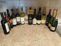 Lot 103 - flessen wijn. 14 stuks - afbeelding 1 van  5