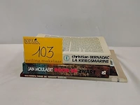 Lot 103 - lot boeken, oorlog, 3 stuks - afbeelding 1 van  1