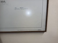 Lot 103 - whiteboard en tekening - afbeelding 2 van  3