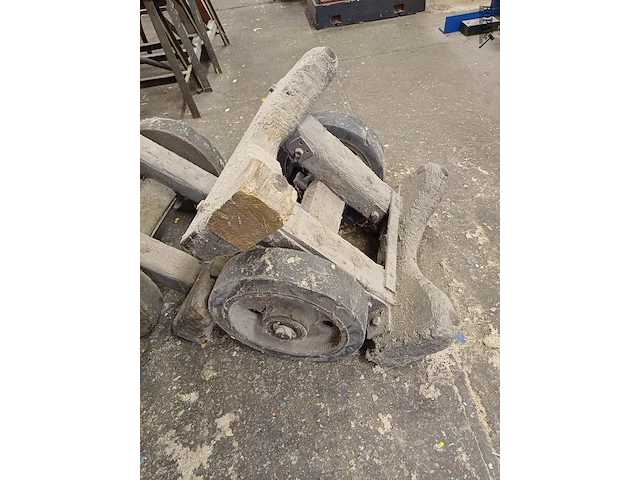 Lot 1030 - transportkarren en steekwagen. 3 stuks - afbeelding 3 van  4