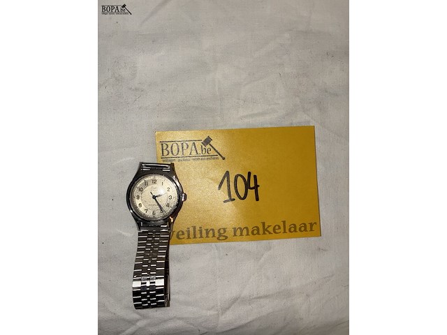 Lot 104 - polshorloge nulti fab suisse - afbeelding 1 van  4