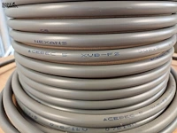Lot 1040 - haspel met electriciteitsdraad. 2 stuks - afbeelding 2 van  3