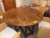 Lot 106 - inklapbare ronde tafel - afbeelding 1 van  5