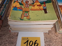 Lot 106 - strips kuifje. 23 stuks - afbeelding 1 van  4