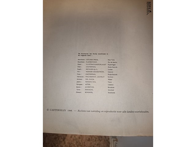 Lot 106 - strips kuifje. 23 stuks - afbeelding 3 van  4