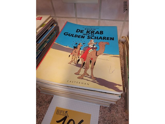 Lot 106 - strips kuifje. 23 stuks - afbeelding 4 van  4