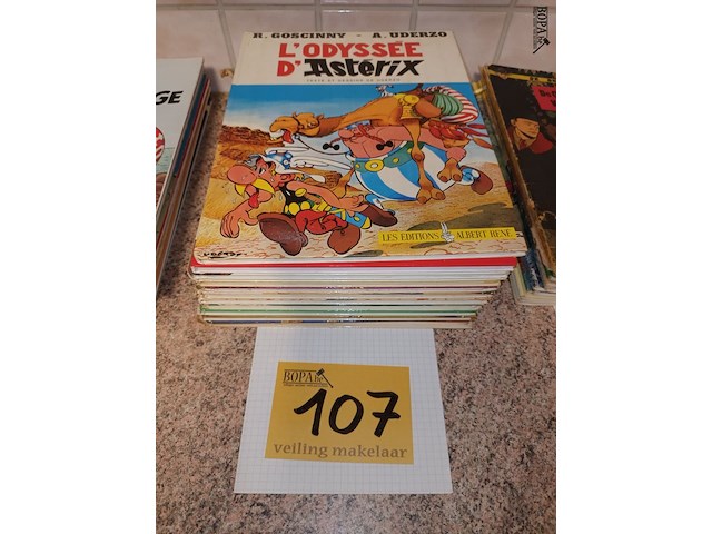 Lot 107 - strips asterix. 11 stuks - afbeelding 1 van  3