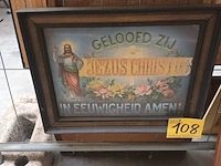 Lot 108 - kader jezus - afbeelding 2 van  3