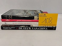 Lot 108 - lot boeken, napoleon marco polo china, 4 stuks - afbeelding 1 van  1