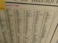 Lot 108 - paneel met kaart van belgië - afbeelding 4 van  4