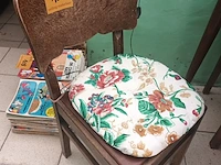 Lot 109 - antieke eetkamerstoelen. 6 stuks - afbeelding 1 van  3