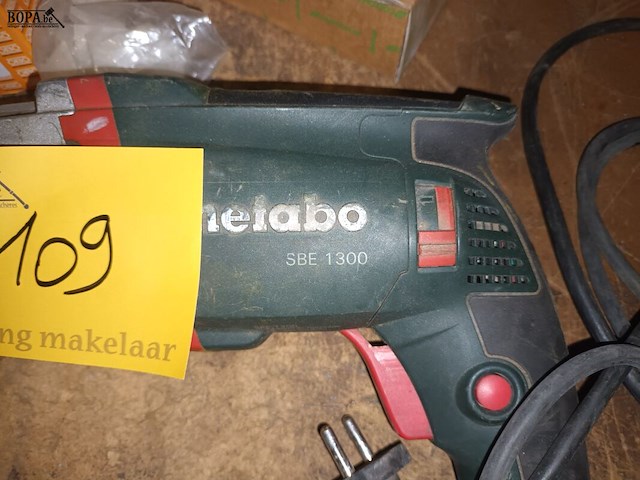 Lot 109 - boormachine metabo - afbeelding 2 van  3