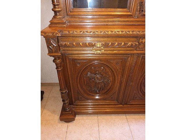 Lot 11 - antieke franse jachtkast - afbeelding 3 van  6