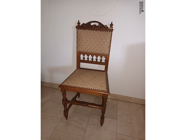 Lot 11 - antieke stoel. 2 stuks - afbeelding 4 van  5