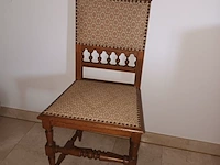 Lot 11 - antieke stoel. 2 stuks - afbeelding 4 van  5
