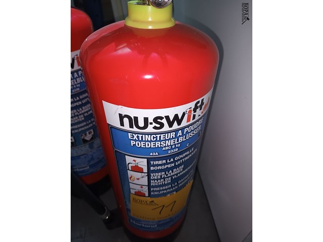Lot 11 - brandblusapparaat. 2 stuks - afbeelding 2 van  2