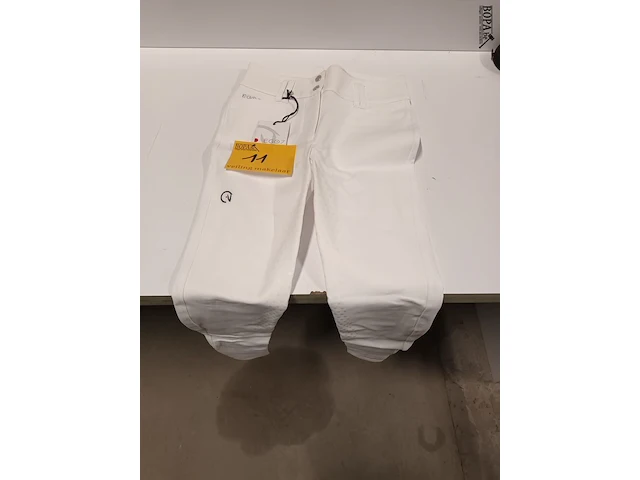 Lot 11 - dressage broek women ego7 wit - afbeelding 1 van  3