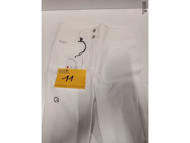 Lot 11 - dressage broek women ego7 wit - afbeelding 2 van  3