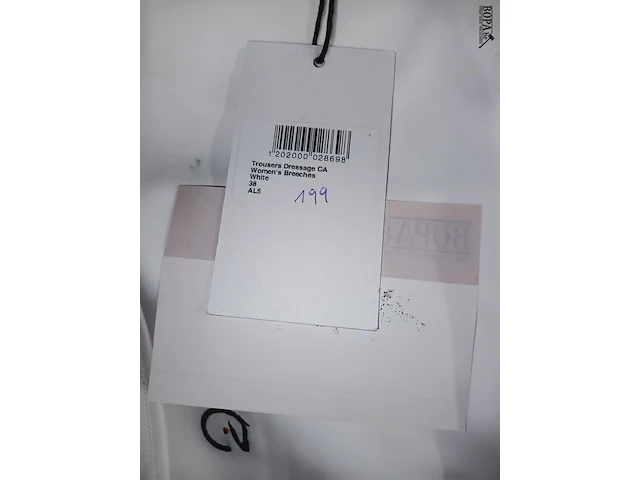 Lot 11 - dressage broek women ego7 wit - afbeelding 3 van  3