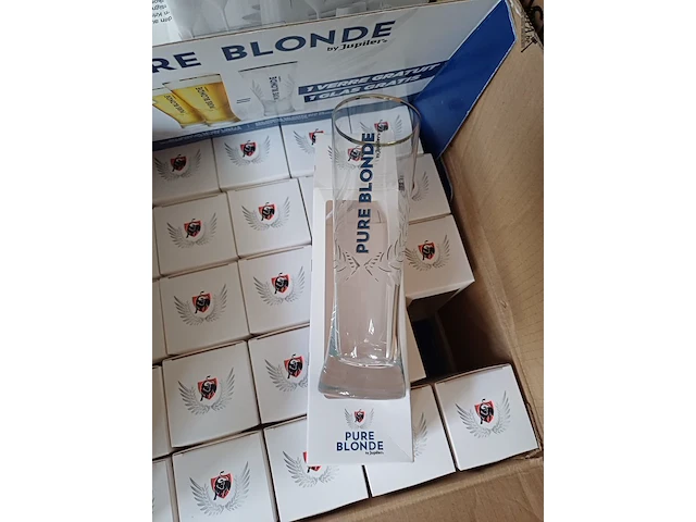 Lot 11 - drinkglazen in doos - 14 dozen - afbeelding 8 van  10