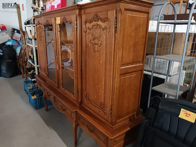Lot 11 - houten wandkast - afbeelding 2 van  5