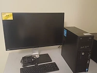 Lot 11 - hp desktop, scherm en klavier - afbeelding 1 van  7