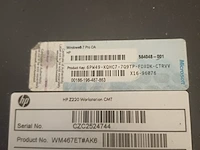 Lot 11 - hp desktop, scherm en klavier - afbeelding 3 van  7