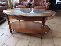 Lot 11 - ovalen salontafel - afbeelding 3 van  4