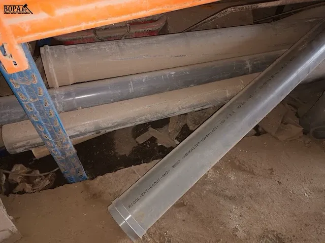 Lot 11 - pvc afvoerbuizen en koppelstukken - afbeelding 4 van  4