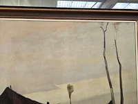 Lot 11 - schilderij hofstede get r anseeuw - afbeelding 4 van  5