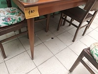 Lot 110 - houten keukentafel - afbeelding 4 van  4