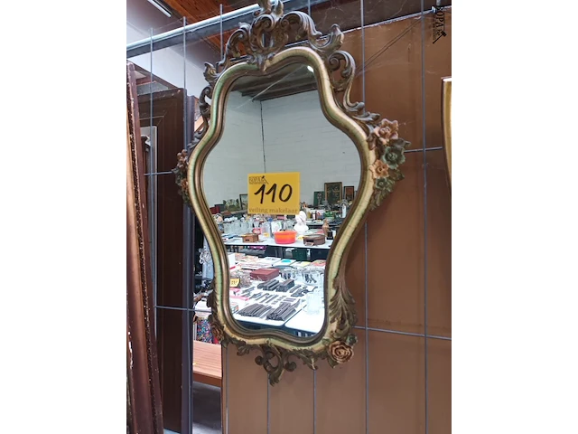 Lot 110 - spiegel - afbeelding 1 van  5