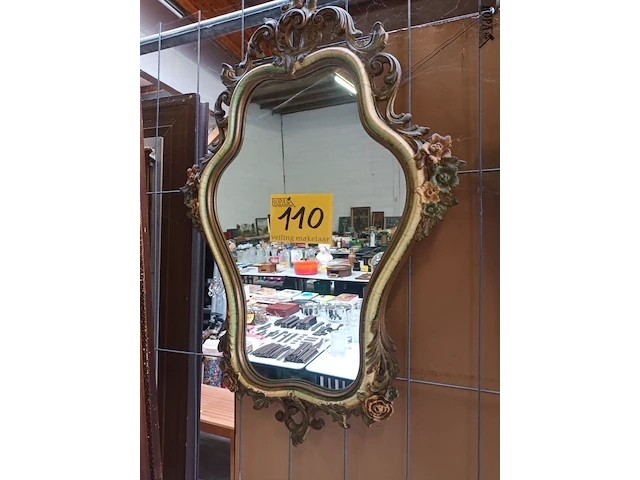Lot 110 - spiegel - afbeelding 5 van  5