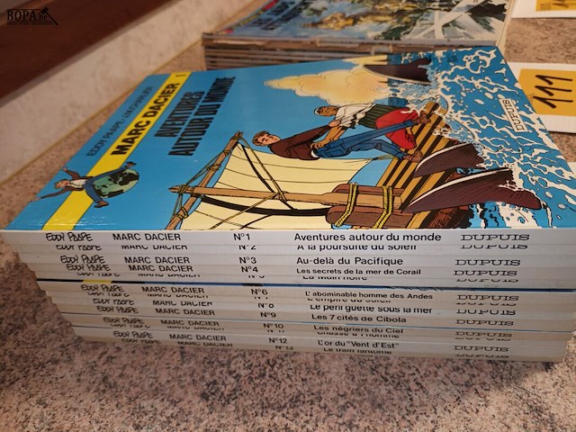 Lot 110 - strips marc dacier. 13 stuks - afbeelding 2 van  3