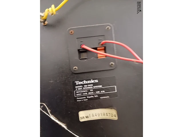 Lot 1116 - muziekinstallatie technics - afbeelding 4 van  5