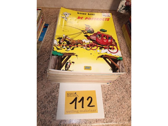 Lot 112 - strips lucky luke. 23 stuks - afbeelding 1 van  3