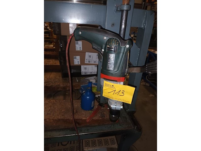 Lot 113 - boormachine metabo - afbeelding 1 van  3
