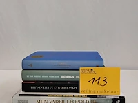 Lot 113 - lot boeken, vorstenhuis, 5 stuks - afbeelding 1 van  1