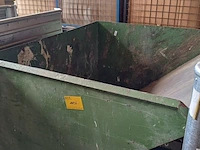 Lot 1136 - mobiele kipcontainer groen - afbeelding 3 van  3