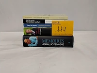 Lot 114 - lot boeken, memoires 1e ministers belgië, 5 stuks - afbeelding 1 van  1
