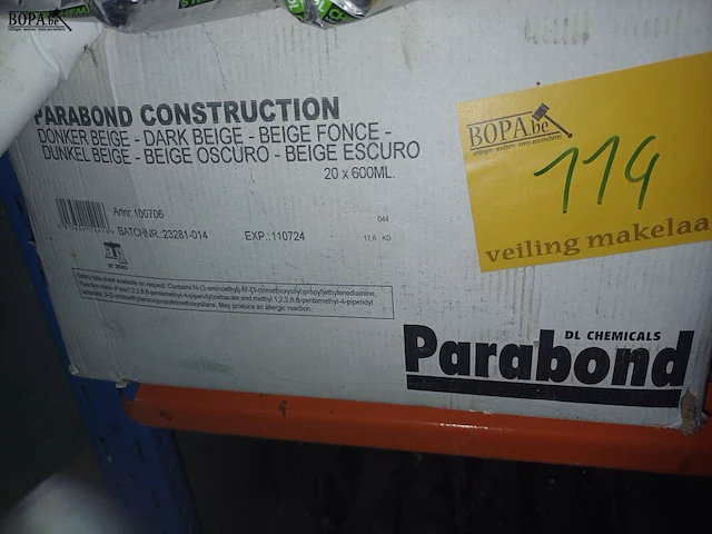 Lot 114 - sika en parabond afdichtingskit - afbeelding 2 van  3