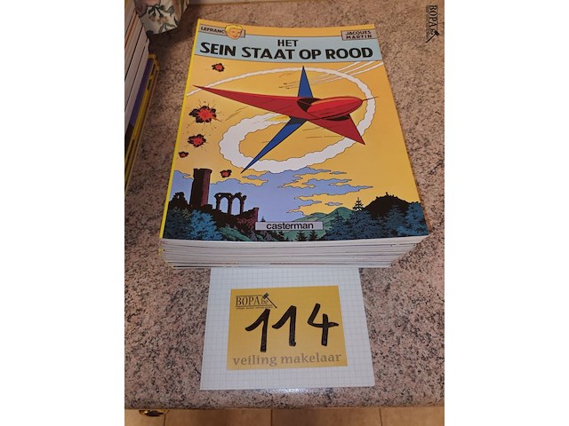 Lot 114 - strips lefranc. 18 stuks - afbeelding 1 van  3