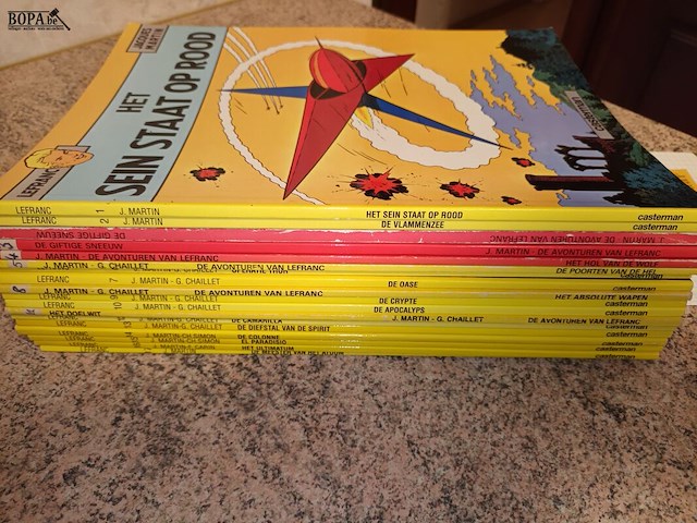 Lot 114 - strips lefranc. 18 stuks - afbeelding 2 van  3